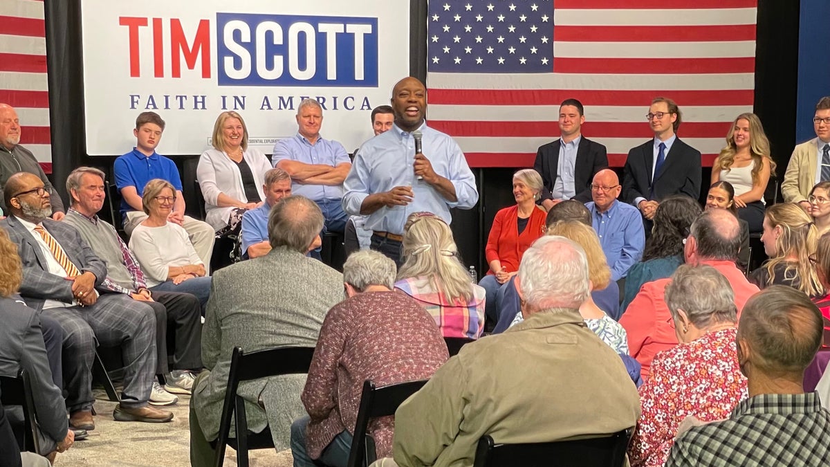 Tim Scott town hall in New Hampshire