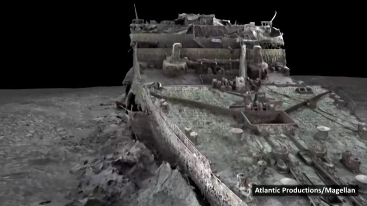 Titanic 3D scans
