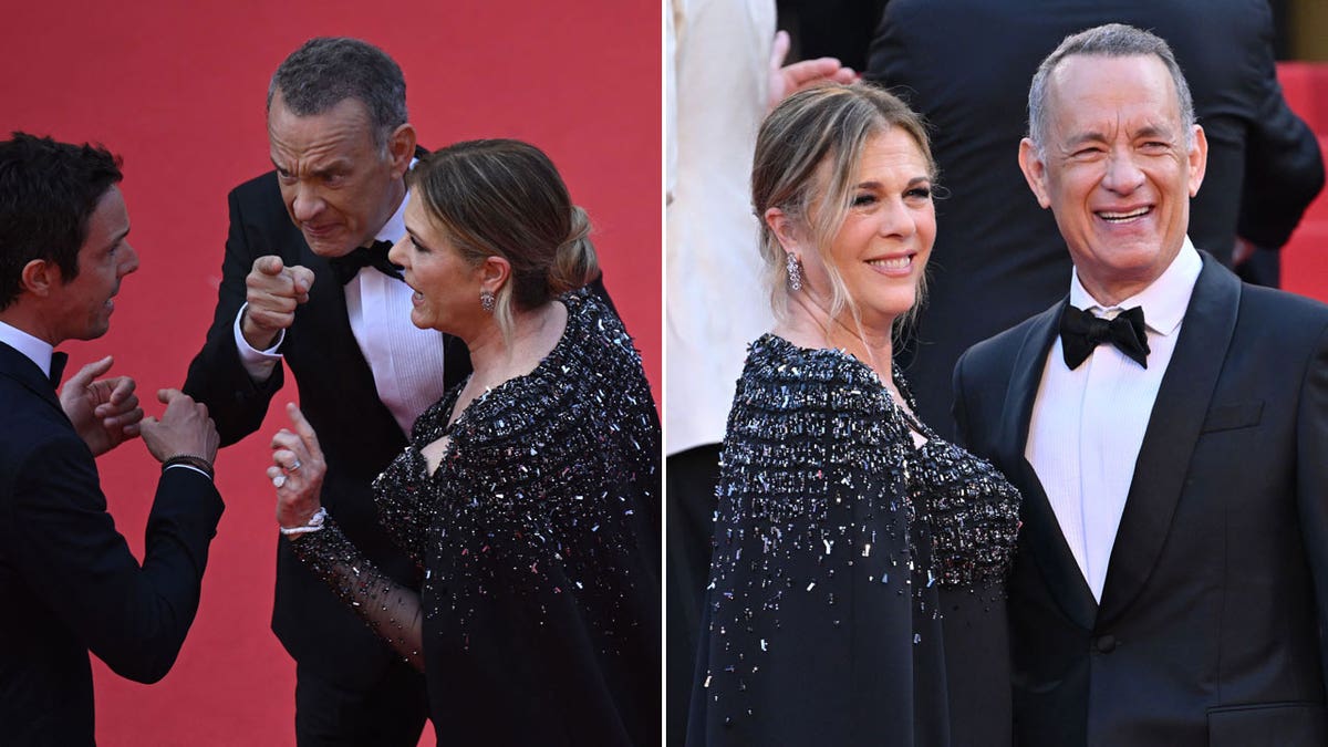 Rita Wilson and Tom Hanks at Cannes