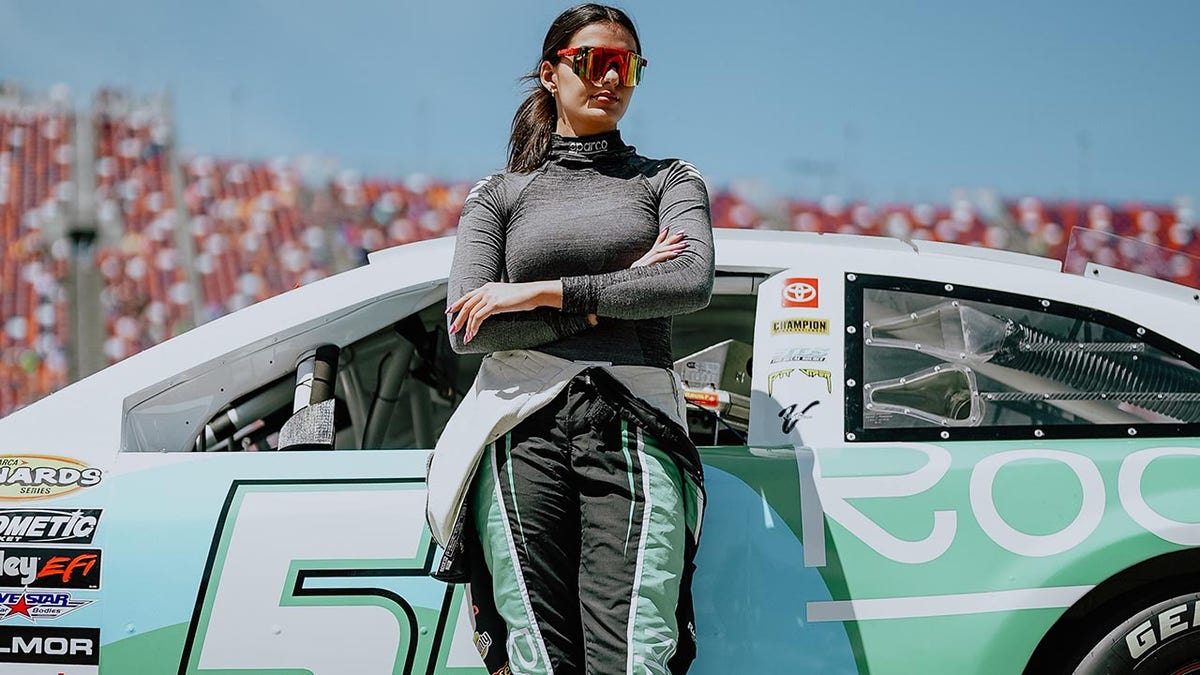 Toni Breidinger makes history as Nascar's first Arab-American female driver