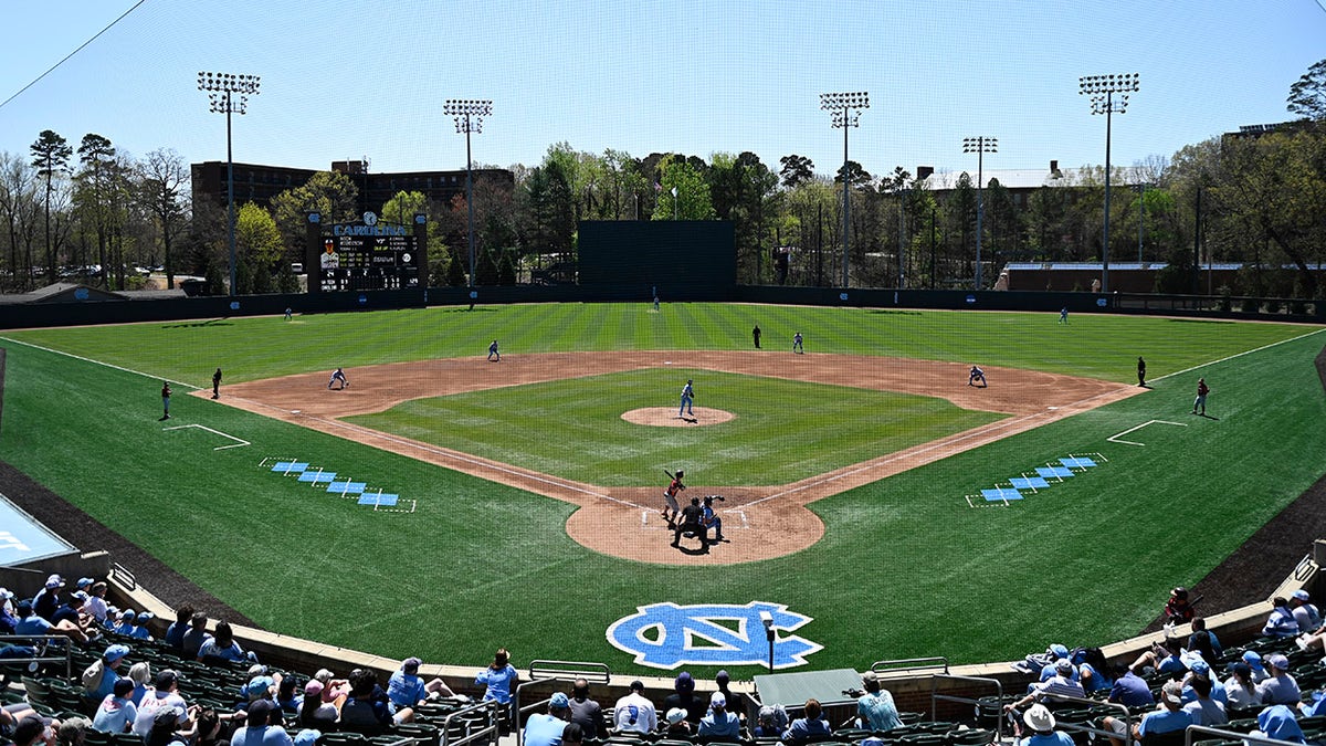 General view of UNC baseball field