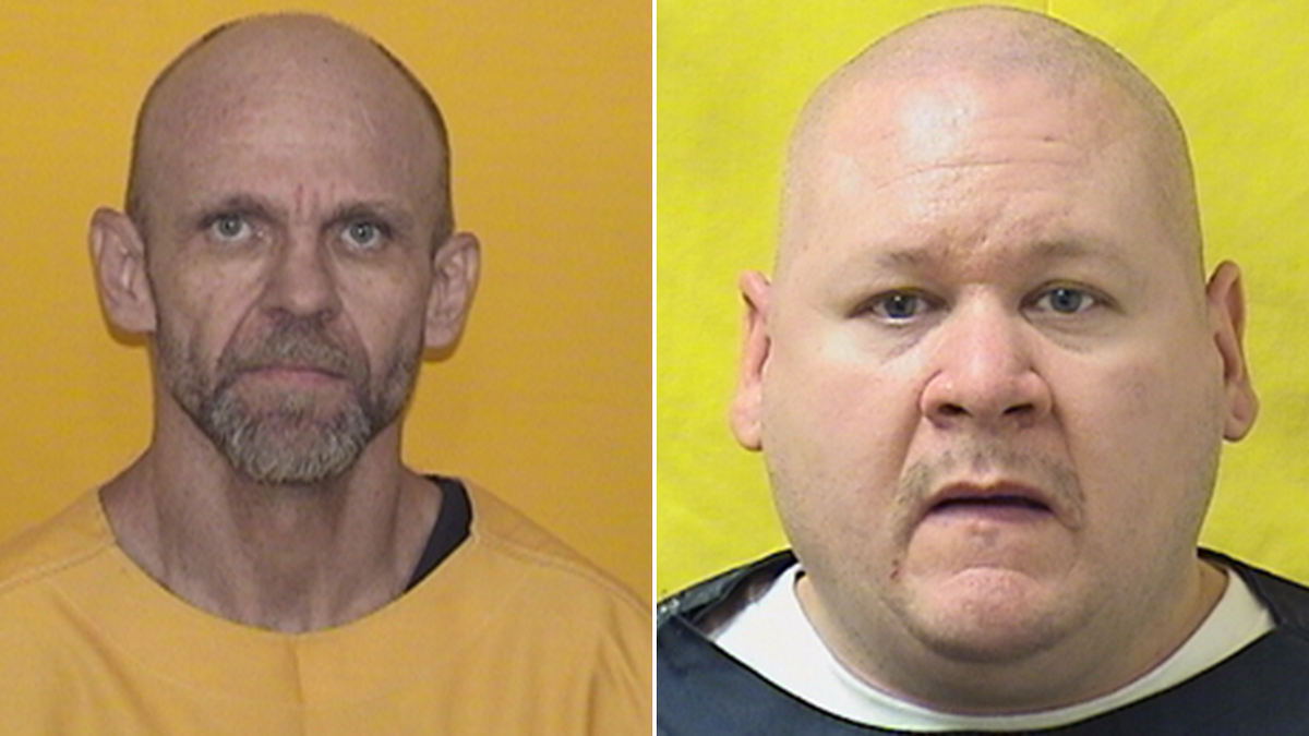 Ohio escaped inmates' mugshots