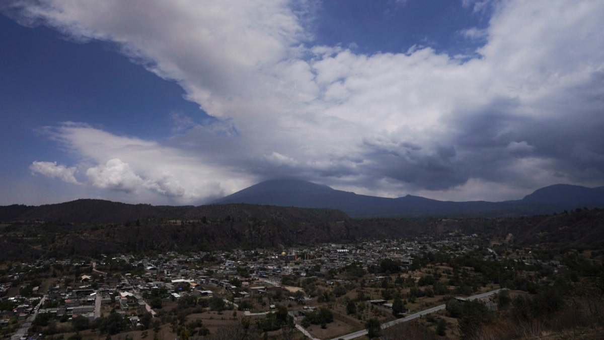 The Popocatepetl volcano