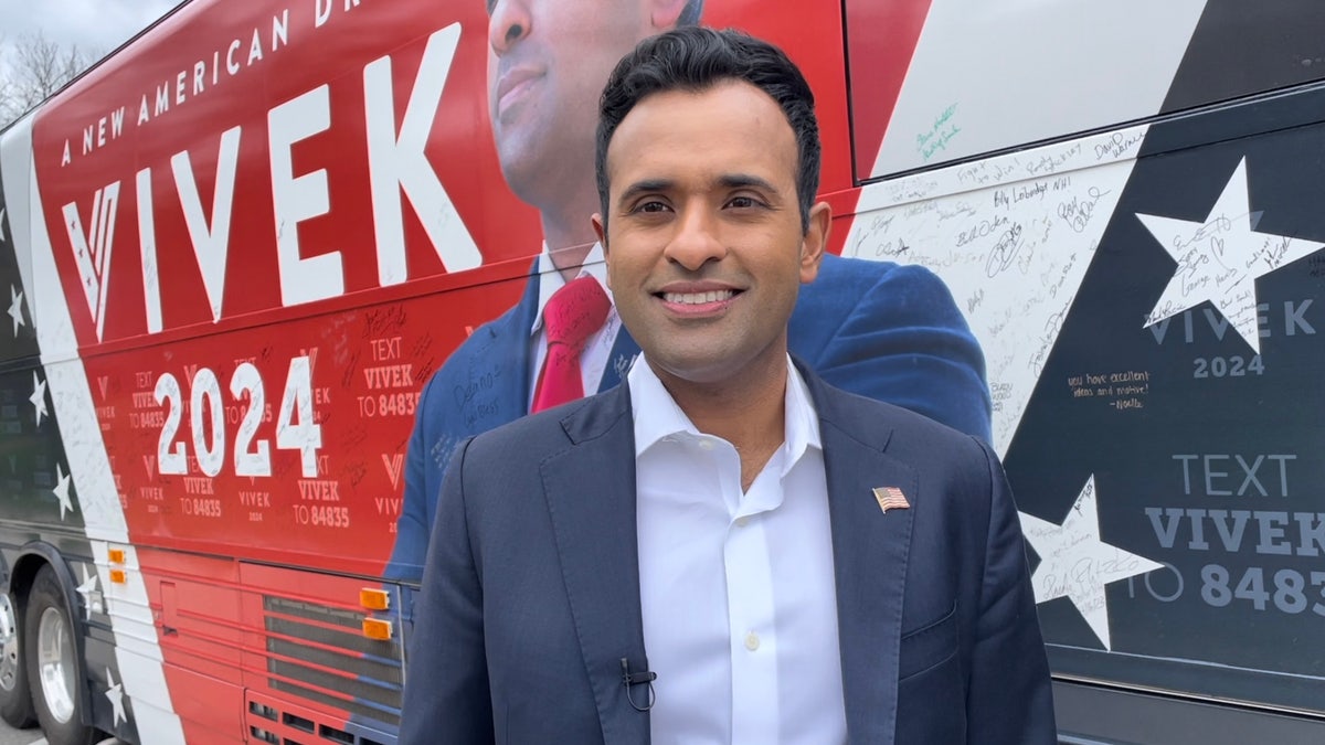 Vivek Ramaswamy in New Hampshire