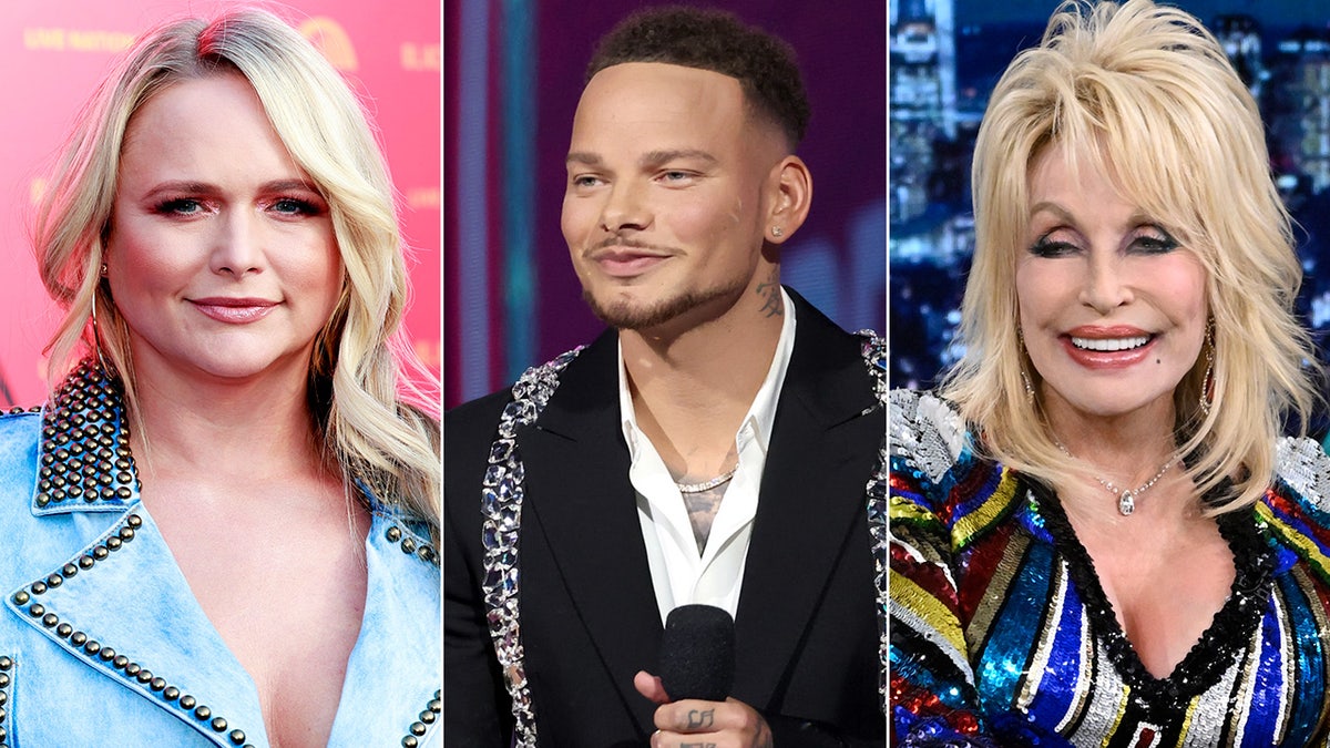 Miranda Lambert, Kane Brown, Dolly Parton split