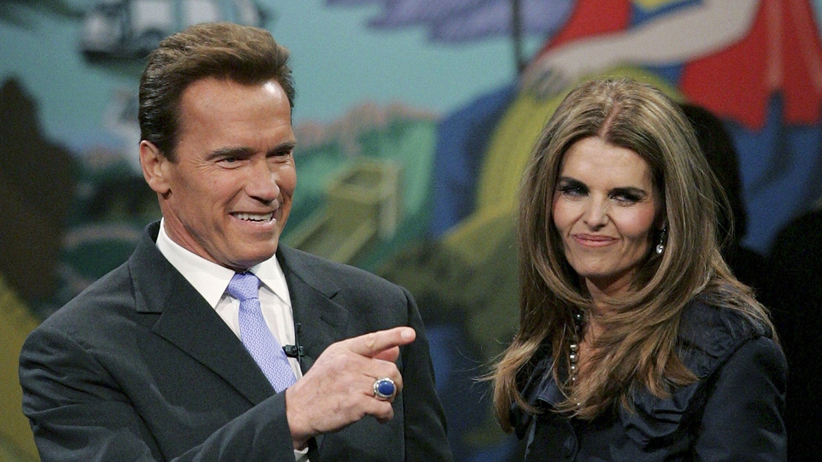 Arnold Schwarzenegger and Maria Shriver in 2007