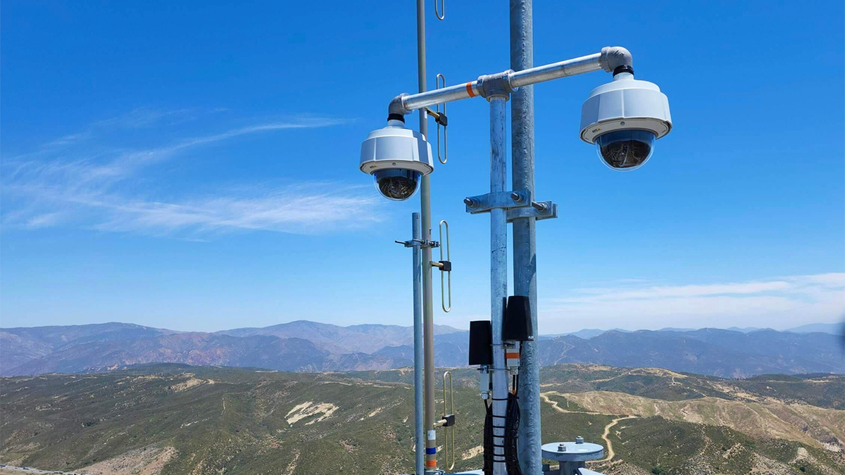 Live cameras placed across California's mountains to monitor wildfires