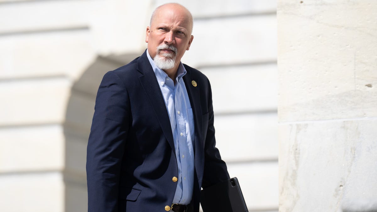 Congressman Chip Roy is pictured on the steps of Capitol Hill