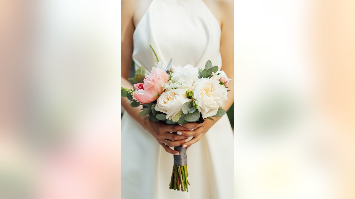 Wedding with flowers