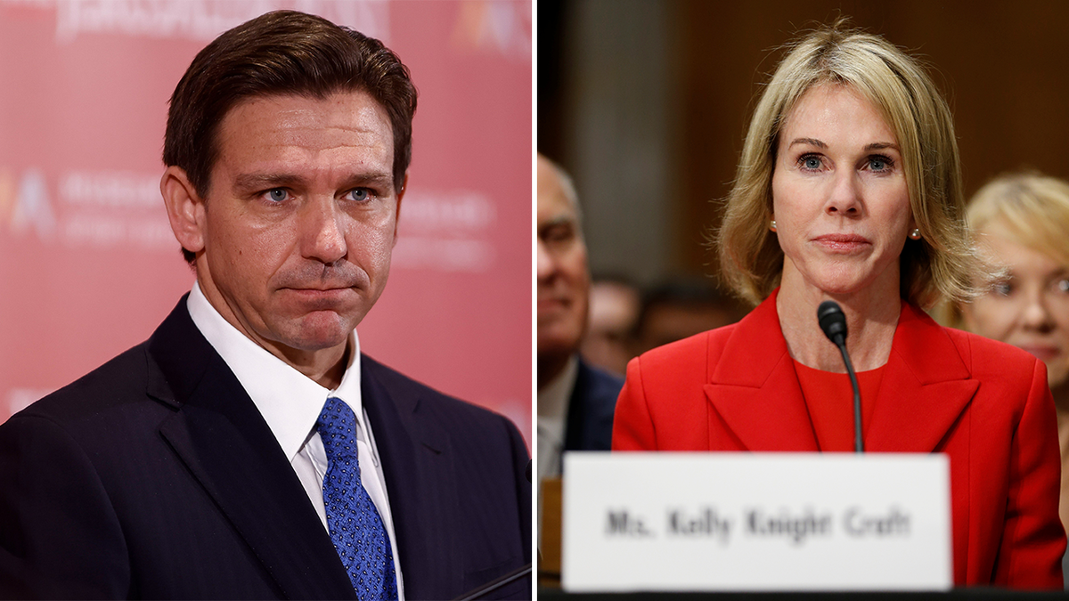 Ron DeSantis and Kelly Craft