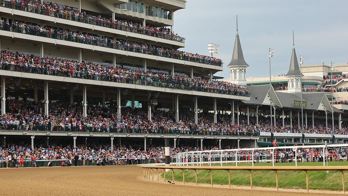 View of Kentucky Derby