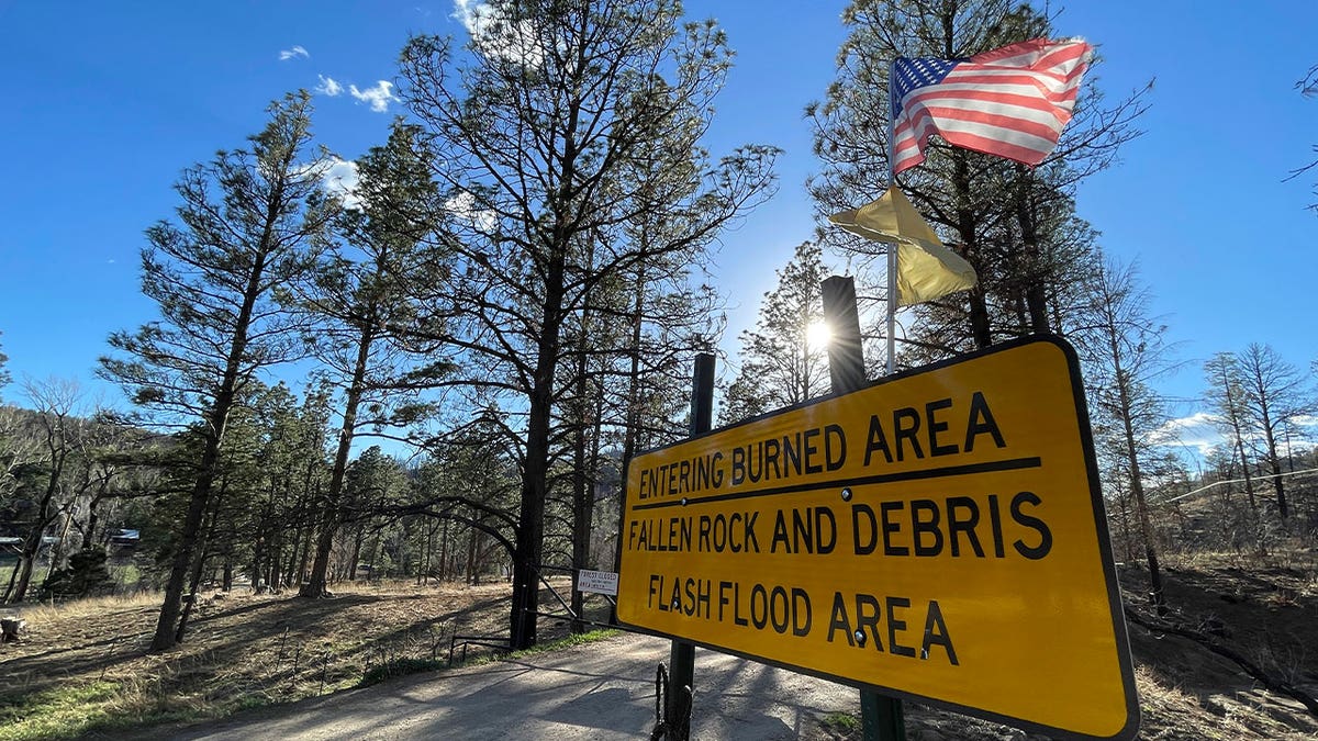 flood sign in NM