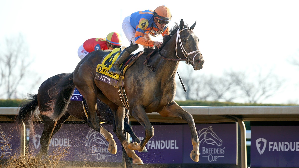 Forte running at Breeders Cup