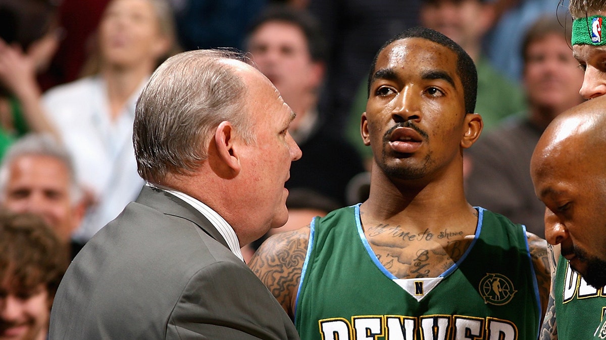 George Karl and JR Smith