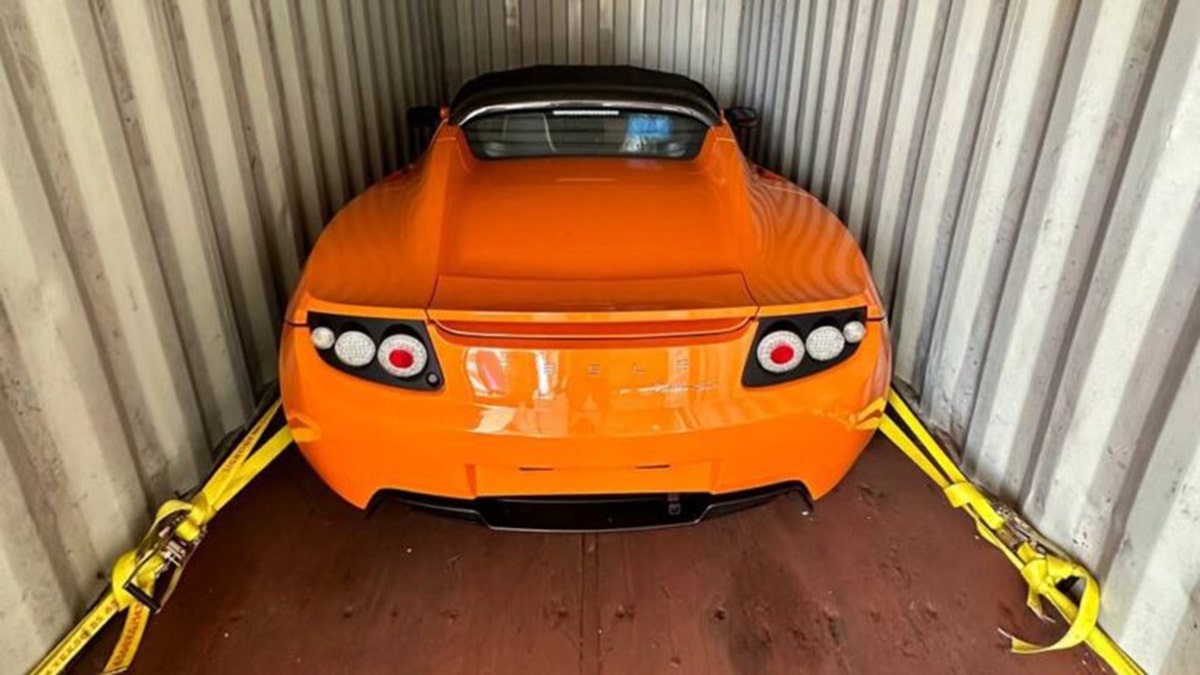 gruber orange tesla