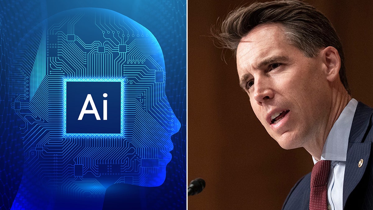 split, Sen. Josh Hawley and AI imagery