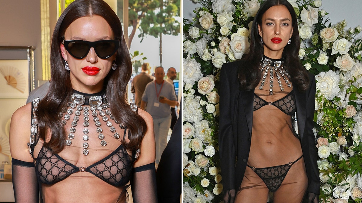 Irina Shayk Takes Side Boob To A Whole New Level At Cannes Film