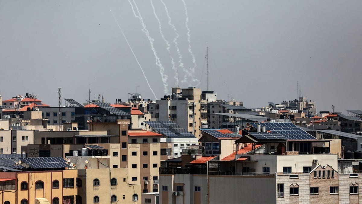 Rockets from Gaza fired into Israel