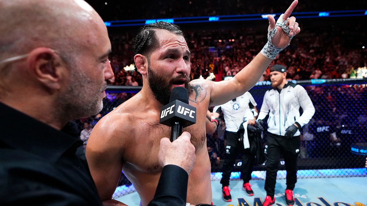 Jorge Masvidal after fight