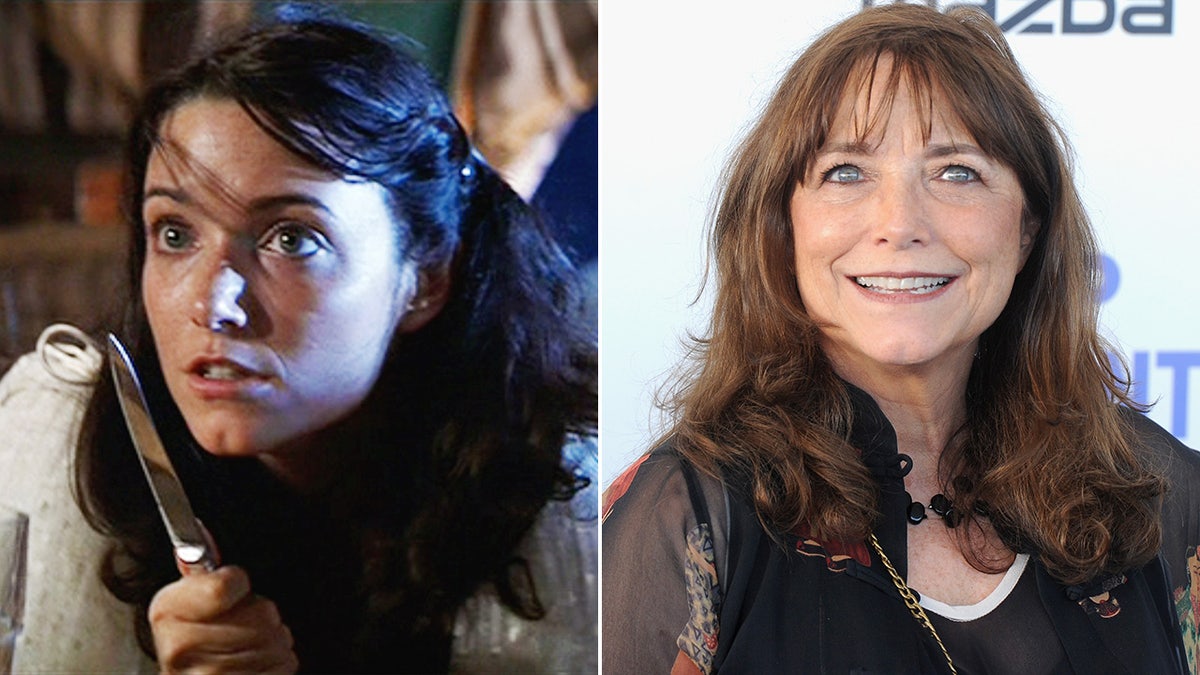 Karen Allen then and now split