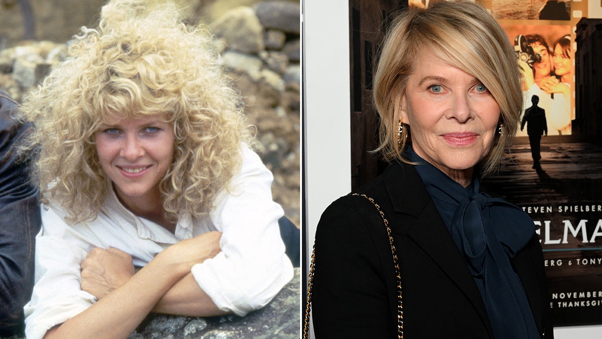Kate Capshaw then and now split