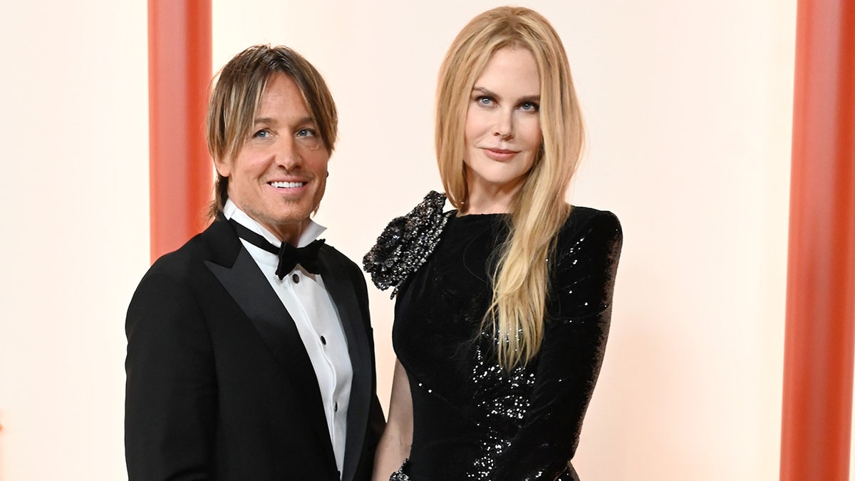 Keith Urban and Nicole Kidman at the Academy Awards