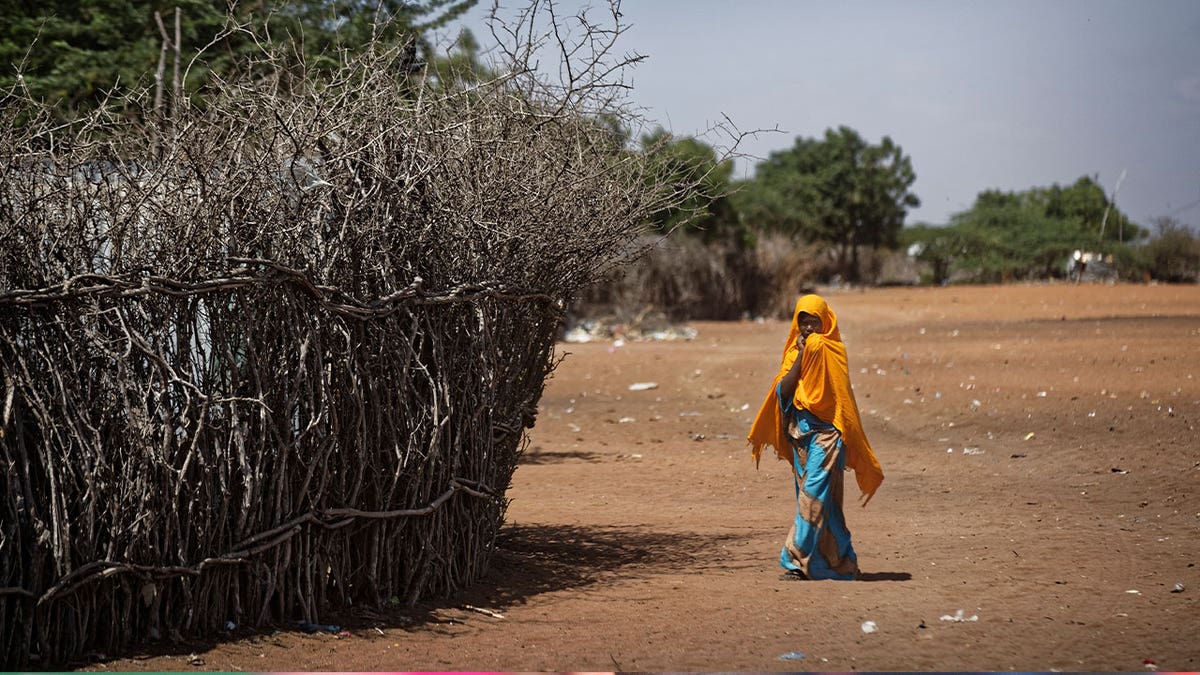 Somali refugee girl