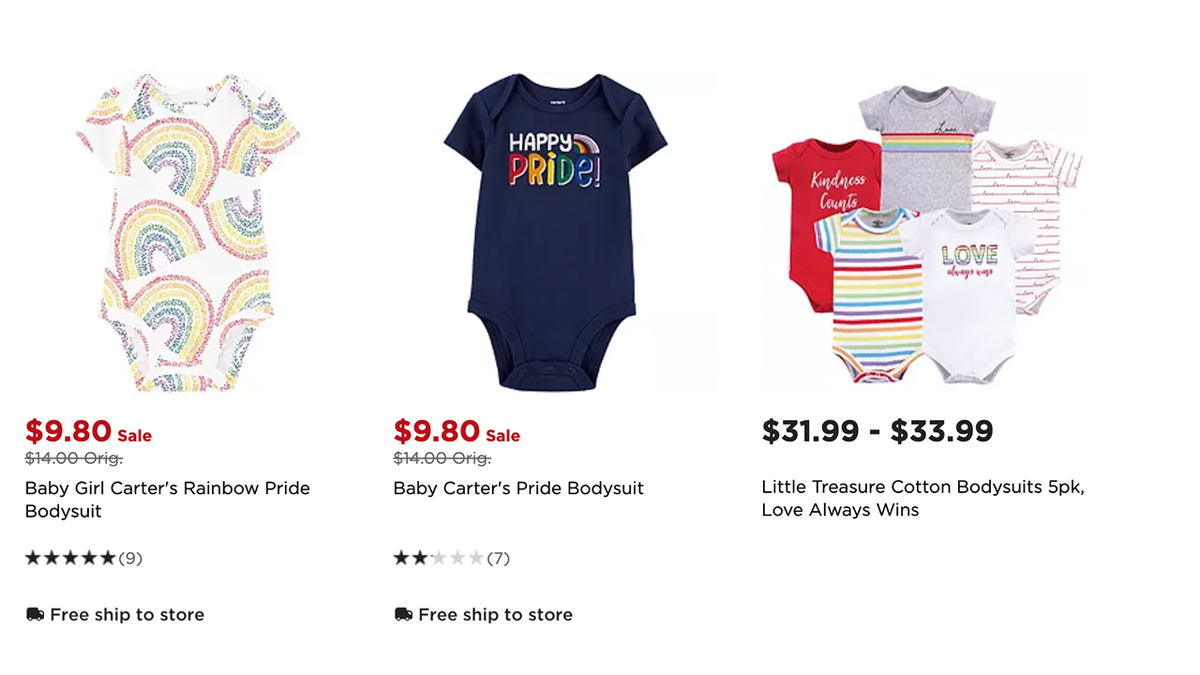 Kohls website displays LGBTQ content for kids