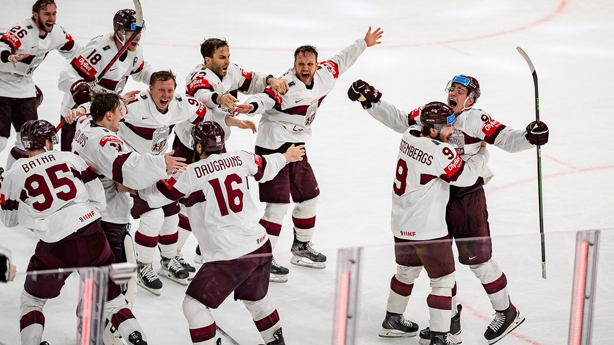 Latvia celebrates bronze