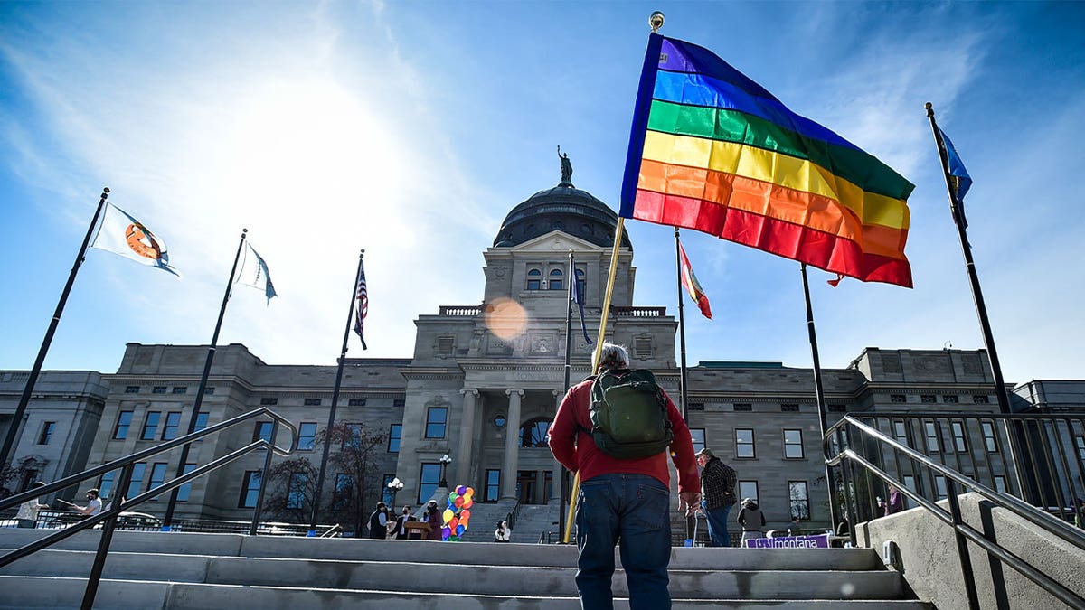 LGBTQ protestors