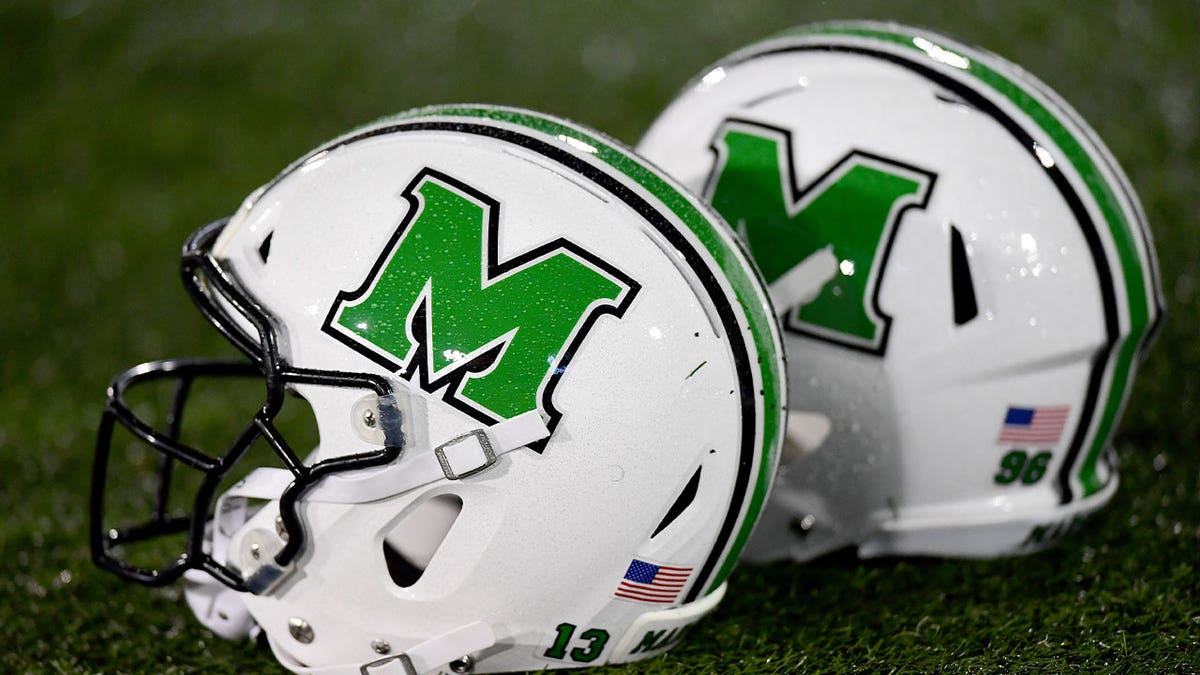 Marshall Thundering Herd helmet