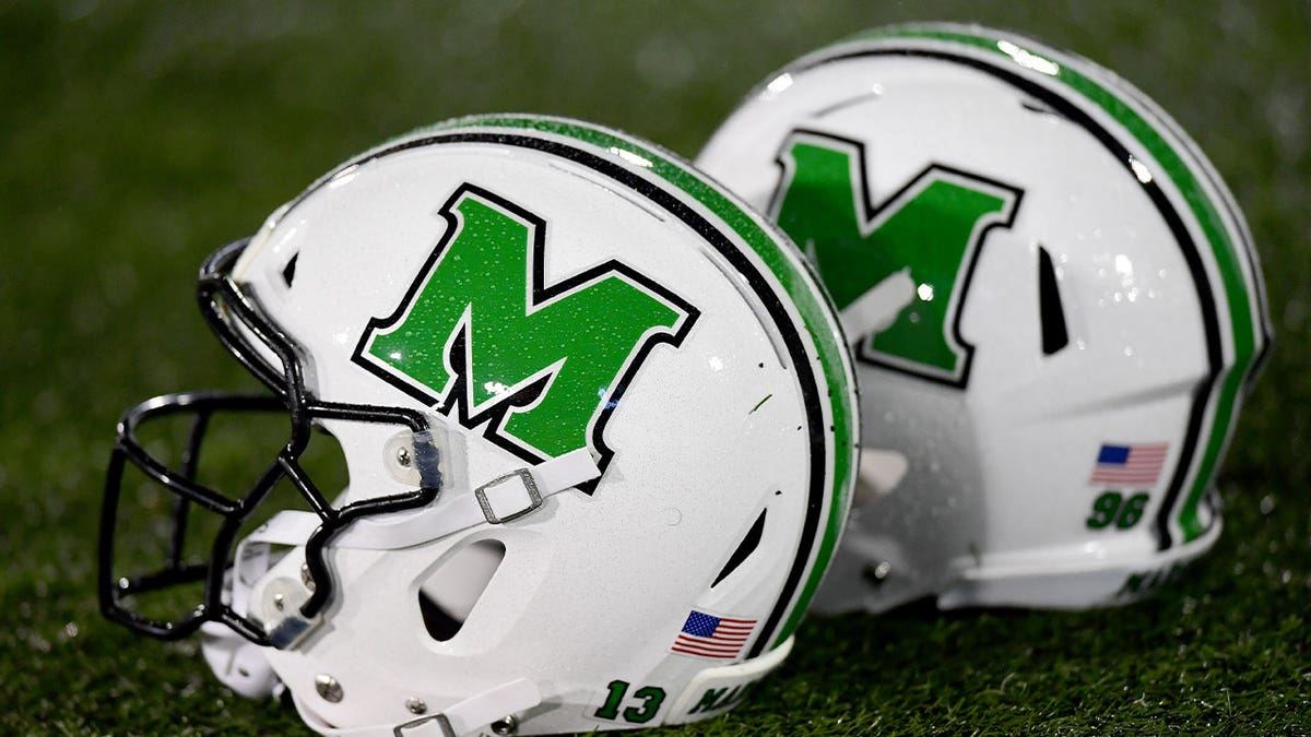 Marshall Thundering Herd helmet 