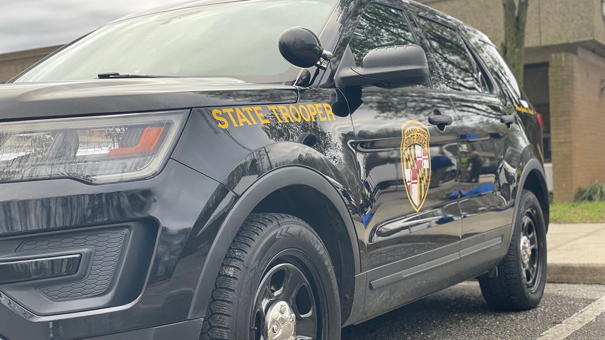 maryland state police car