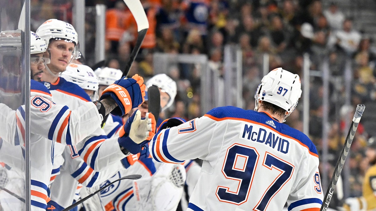 Nugent-Hopkins has goal, assist to help Oilers beat Golden Knights