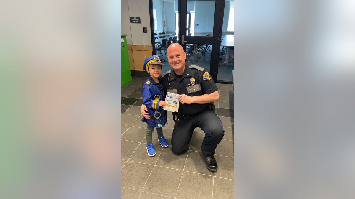 boy police officer birthday