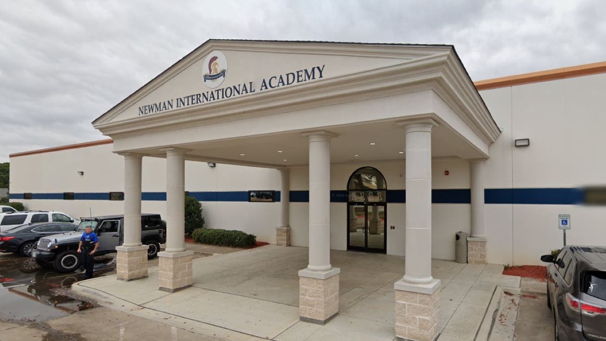 Exterior of Newman International Academy