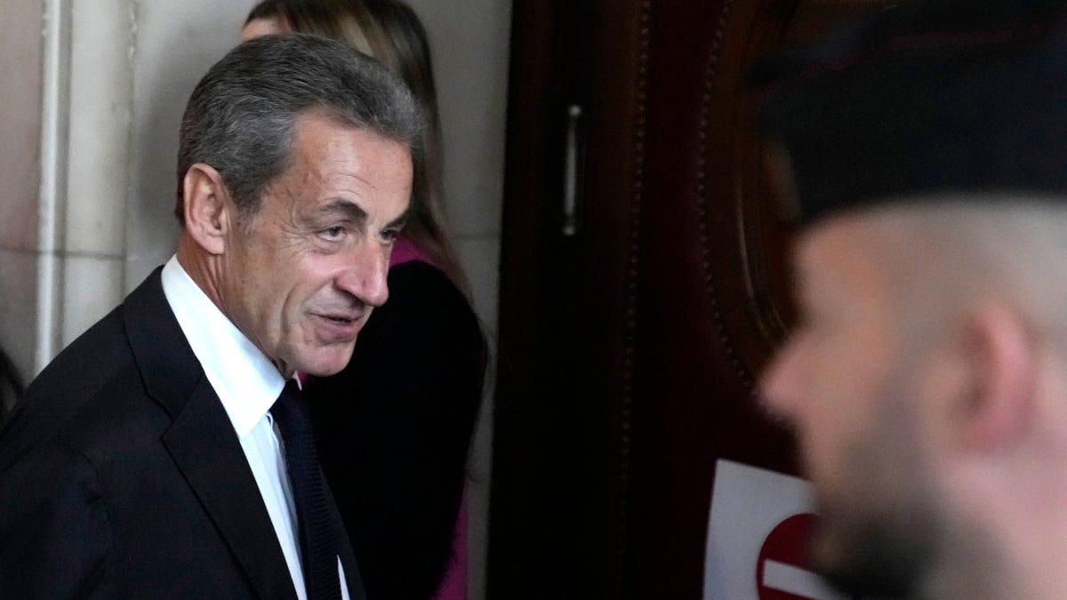 Nicholas Sarkozy in court