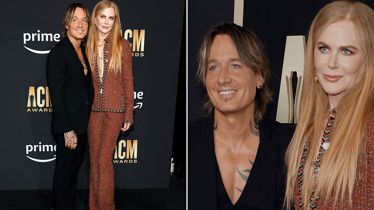 Keith Urban and Nicole Kidman at the ACM Awards