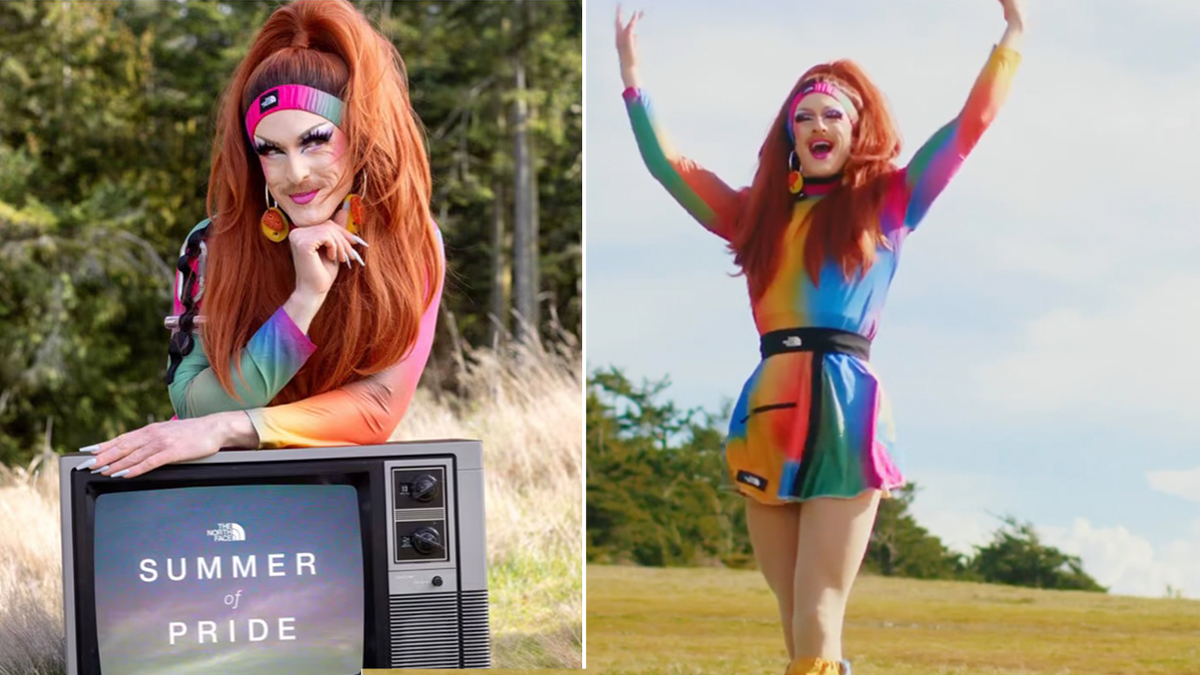 North Face chain angers consumers with drag queen ad inviting customers to  'come out' for 'Summer of Pride