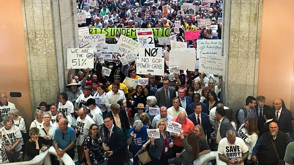 Ohio Constitution protest