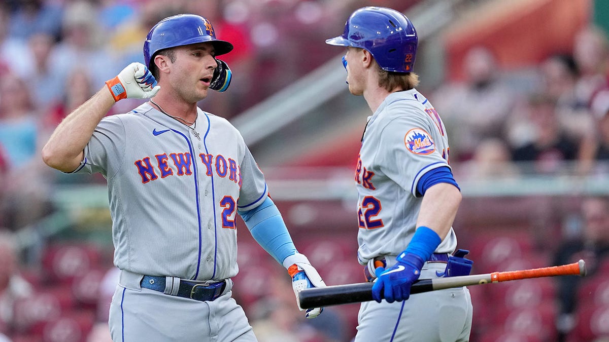 Pete Alonso and Brett Baty