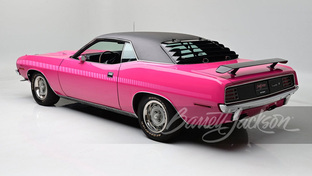 pink plymouth rear