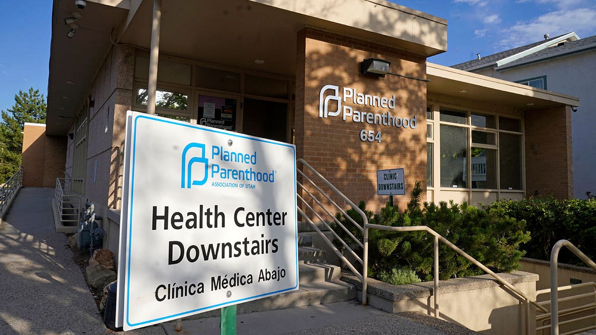 Planned Parenthood of Utah is shown on June 28, 2022, in Salt Lake City. A Utah judge ruled that a recently passed state law banning abortion clinics cannot take effect on Wednesday as scheduled.