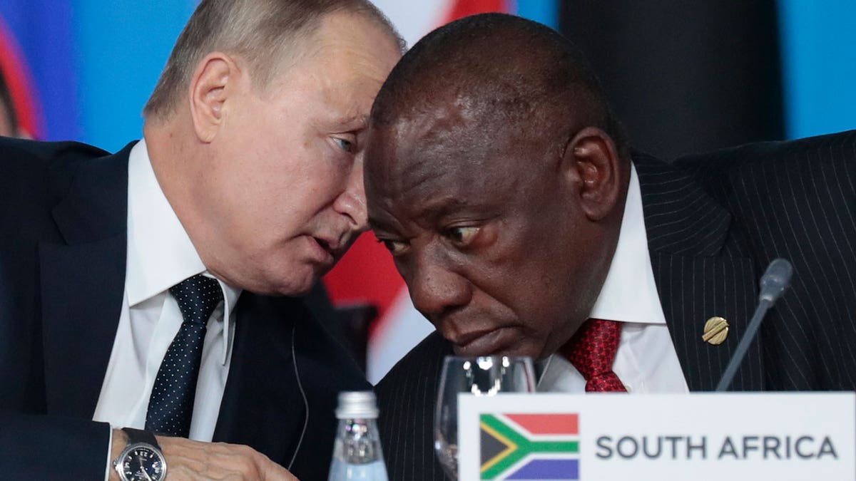 Putin and Ramaphosa