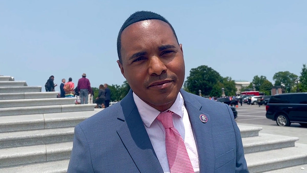 Rep. Ritchie Torres speaks with Fox News in Washington, D.C.