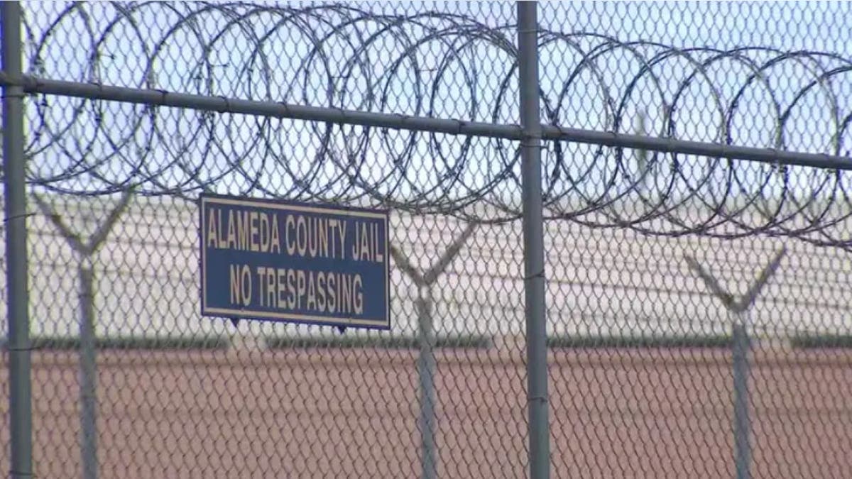 Santa Rita Jail's barbed wire