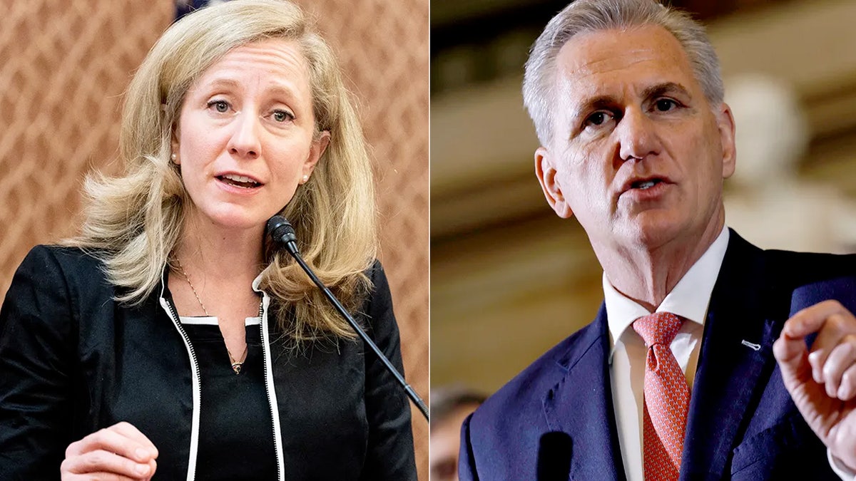 Reps Abigail Spanberger and Kevin McCarthy