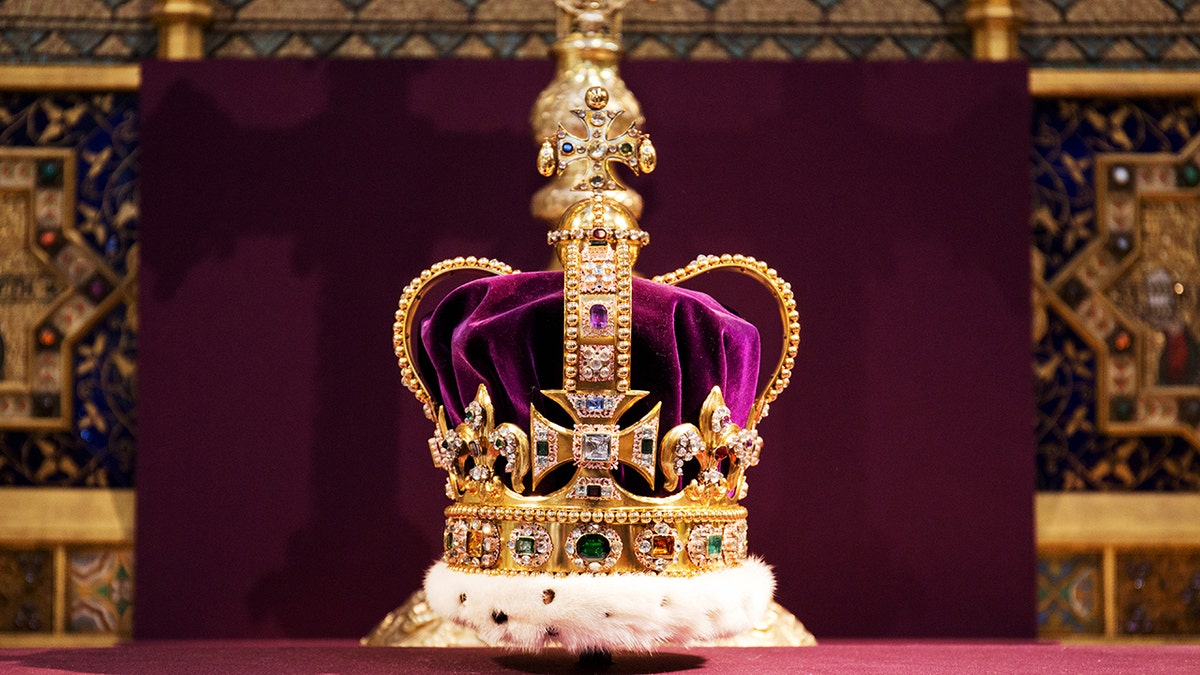 St. Edwards Crown, which will be used in King Charles' coronation