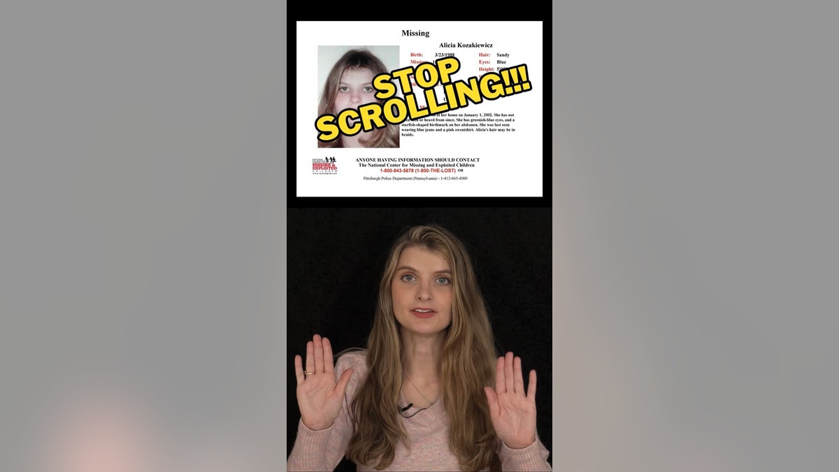 Alicia Kozak stop scrolling
