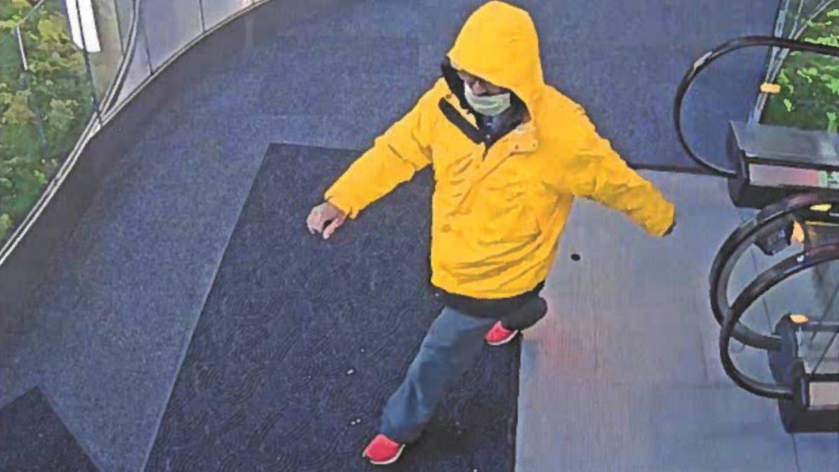 Police say Little is pictured in this surveillance photo